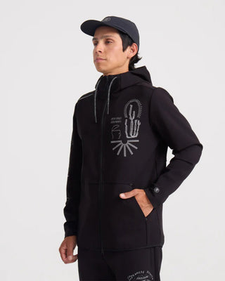 Roark El Morro Zip Fleece 2.0 Hoodie - Black