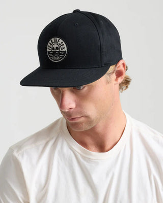 Roark Fear The Sea Snapback Hat - Black