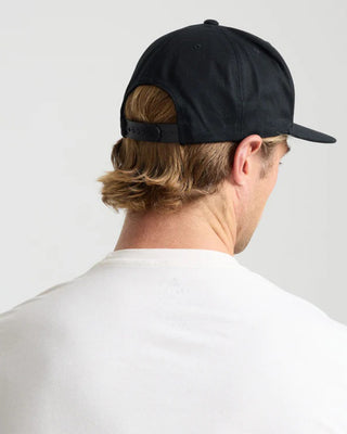 Roark Fear The Sea Snapback Hat - Black