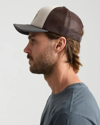 Roark Foam Trucker Global Snapback Hat - Military