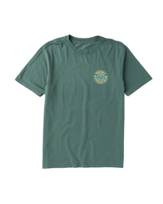 Roark Goin Global Premium Short Sleeve T-Shirt - Slate Green