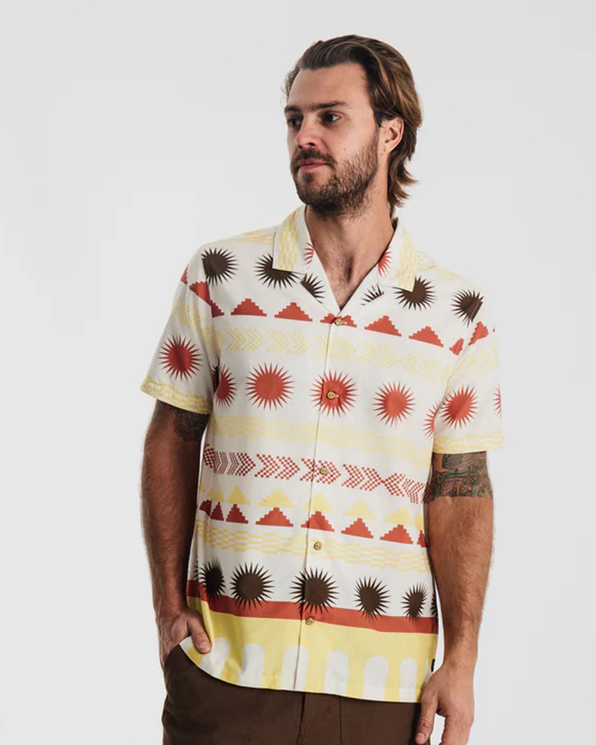 Roark Gonzo Camp Collar Shirt