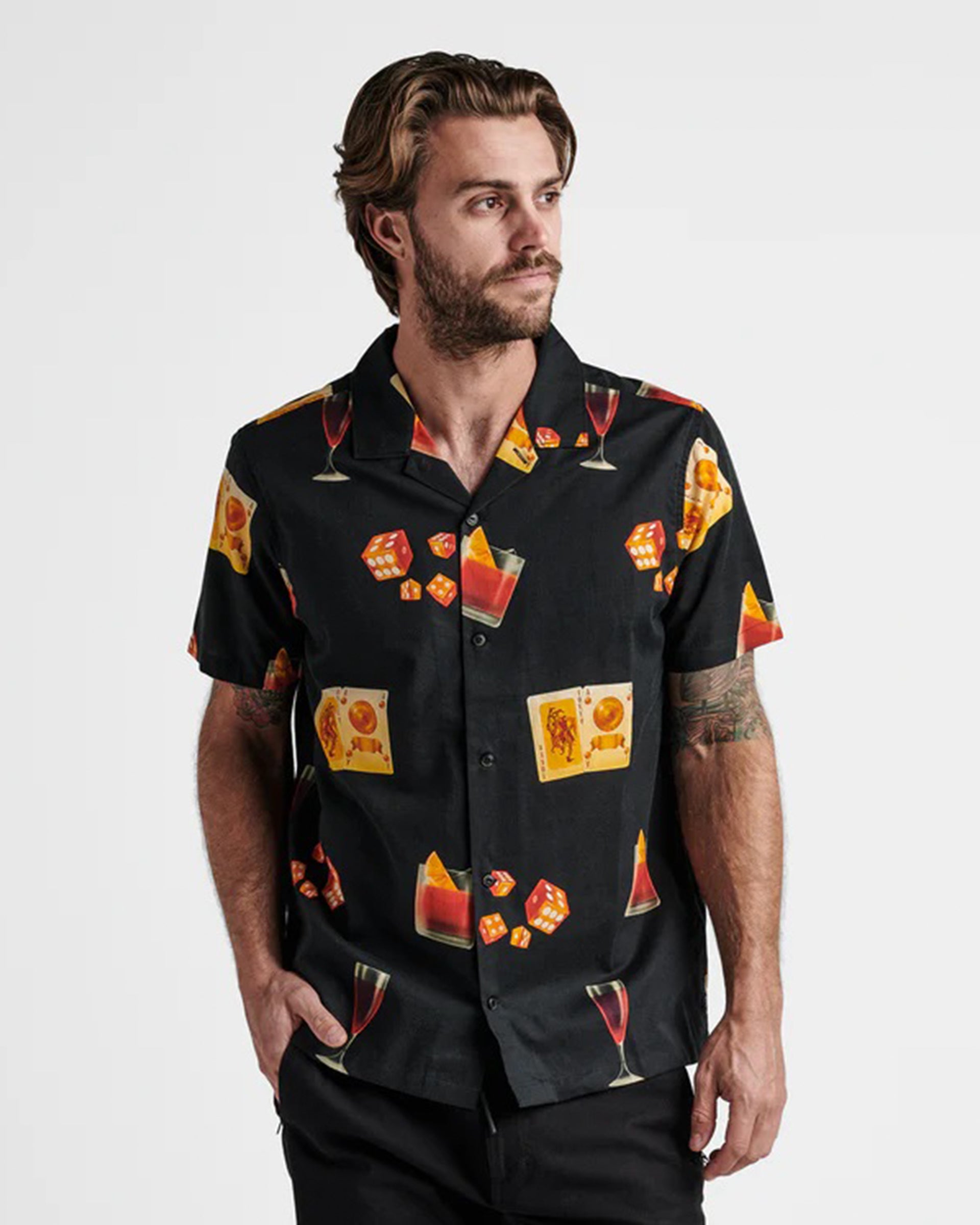 Roark Gonzo Camp Collar Shirt