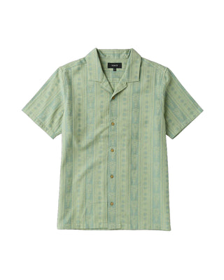 Roark Gonzo Short Sleeve Button Up Shirt - Dusty Green