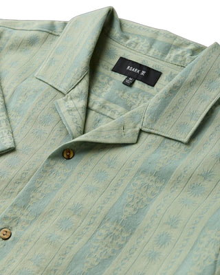 Roark Gonzo Short Sleeve Button Up Shirt - Dusty Green
