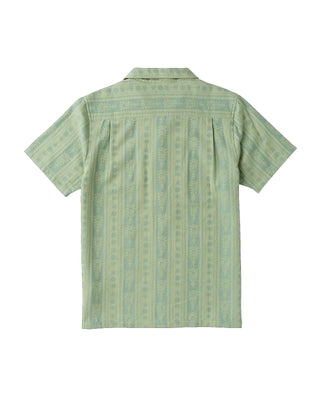 Roark Gonzo Short Sleeve Button Up Shirt - Dusty Green