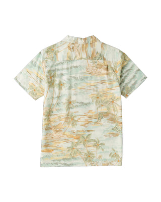 Roark Gonzo Short Sleeve Button Up Shirt - Seafoam