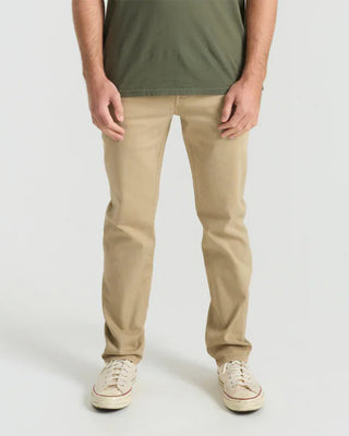 Roark Hwy 128 5-Pkt Broken Twill Denim - Desert Khaki