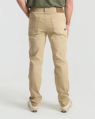Roark Hwy 128 5-Pkt Broken Twill Denim - Desert Khaki