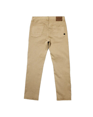 Roark Hwy 128 5-Pkt Broken Twill Denim - Desert Khaki