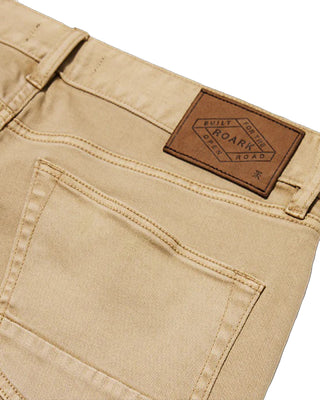 Roark Hwy 128 5-Pkt Broken Twill Denim - Desert Khaki