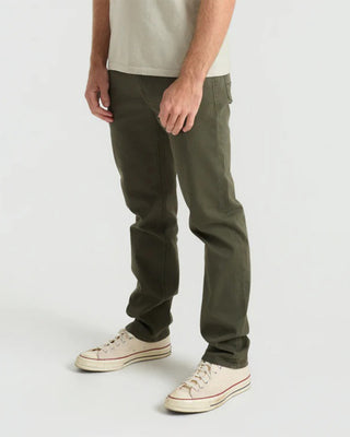 Roark Hwy 128 5-Pkt Broken Twill Denim - Military
