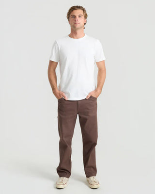 Roark Hwy 1 Utility Denim Pant - Cocoa Bean