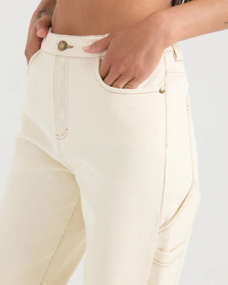 Roark Women's Hwy 1 Denim Pant - Bone