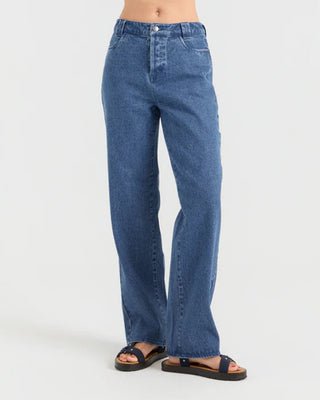 Roark Women's Hwy 1 Denim Pant - Vintage Blue