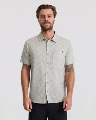 Roark Men's Journey Short Sleeve Shirt - Grey