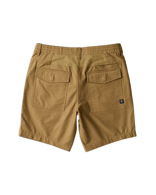 Roark Layover Pro Traveler Short - Dark Khaki