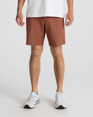 Roark Layover Pro Traveler Short - Red Clay