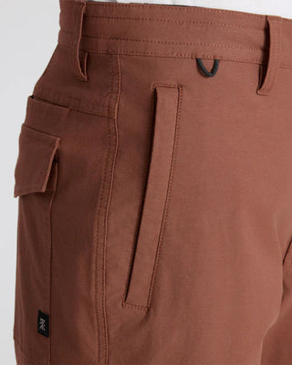 Roark Layover Pro Traveler Short - Red Clay