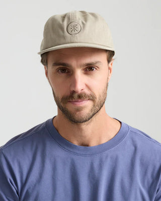 Roark Made To Fade 6 Panel Strapback Hat - Washed Fossil