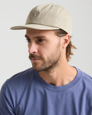 Roark Made To Fade 6 Panel Strapback Hat - Washed Fossil