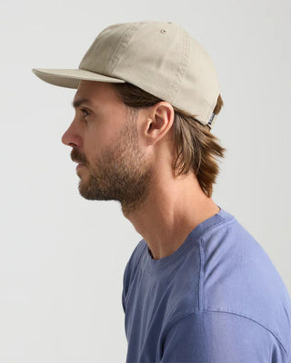 Roark Made To Fade 6 Panel Strapback Hat - Washed Fossil