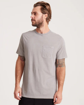 Roark Made To Fade Short Sleeve T-Shirt - Washed Grey