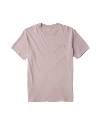 Roark Made To Fade Short Sleeve T-Shirt - Washed Dusty Lilac