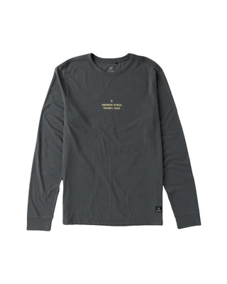 Roark Mathis Active Long Sleeve T-Shirt - Charcoal