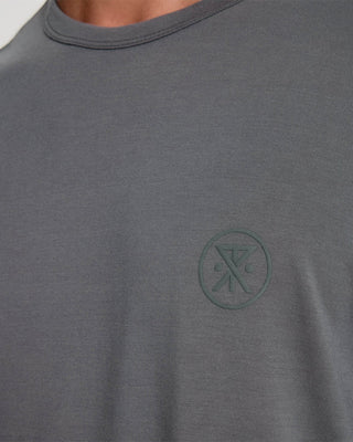 Roark Mathis Active Short Sleeve T-Shirt - Charcoal