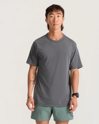 Roark Mathis Active Short Sleeve T-Shirt - Charcoal