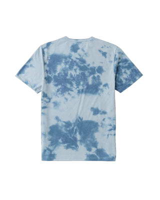 Roark Mathis Active Tie Dye Pocket Short Sleeve T-Shirt - Neptune