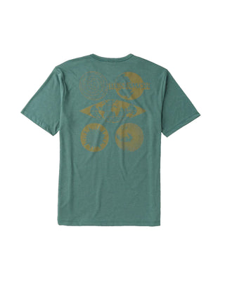 Roark Mathis Active Short Sleeve T-Shirt - Slate Green