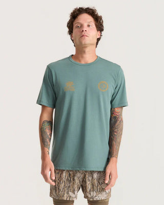 Roark Mathis Active Short Sleeve T-Shirt - Slate Green