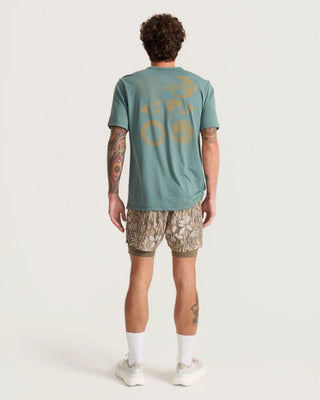 Roark Mathis Active Short Sleeve T-Shirt - Slate Green