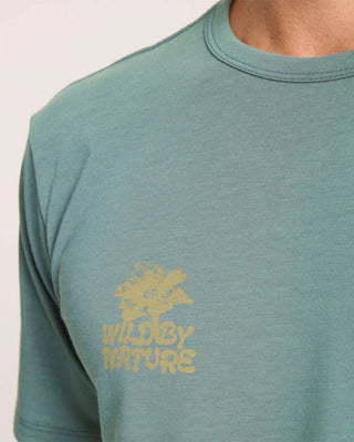 Roark Mathis Active Short Sleeve T-Shirt - Slate Green