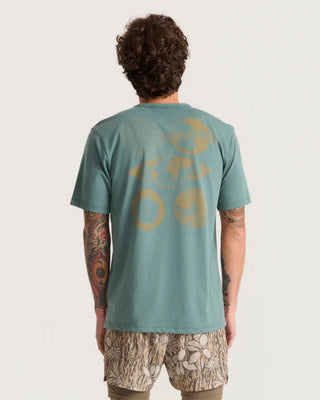 Roark Mathis Active Short Sleeve T-Shirt - Slate Green