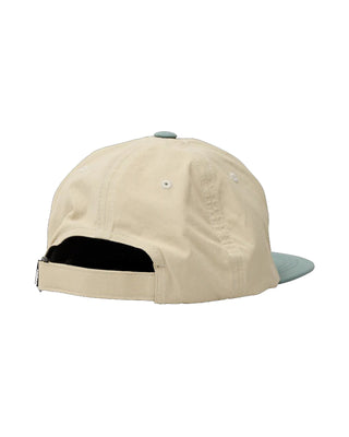 Roark Mathis 5 Panel Strapback Hat - Oatmeal