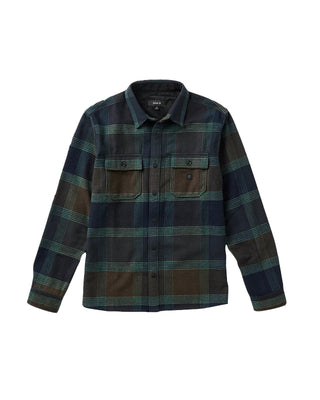 Roark Nordsman Long Sleeve Flannel - Deep Navy