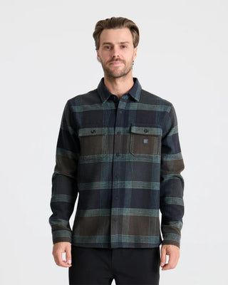 Roark Nordsman Long Sleeve Flannel - Deep Navy