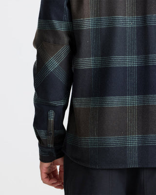 Roark Nordsman Long Sleeve Flannel - Deep Navy