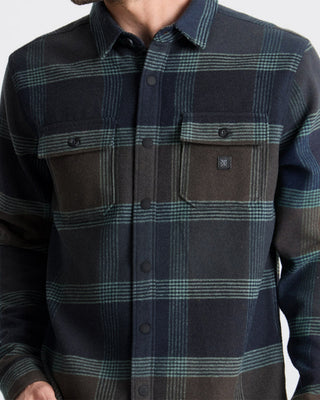 Roark Nordsman Long Sleeve Flannel - Deep Navy