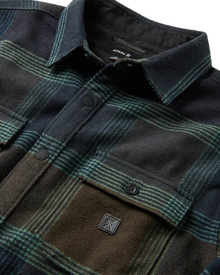 Roark Nordsman Long Sleeve Flannel - Deep Navy