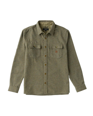 Roark Nordsman Long Sleeve Flannel - Dusty Green