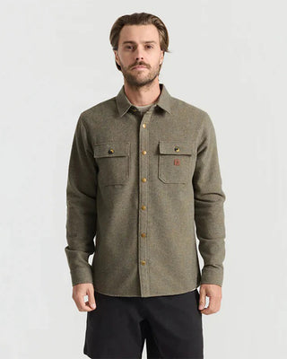 Roark Nordsman Long Sleeve Flannel - Dusty Green