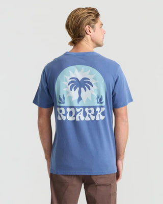 Roark Palm Premium Short Sleeve T-Shirt - Neptune