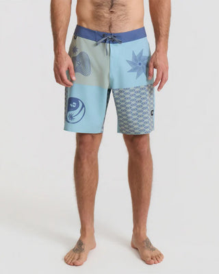Roark Passage 18.5" Boardshorts - Hazy Blue