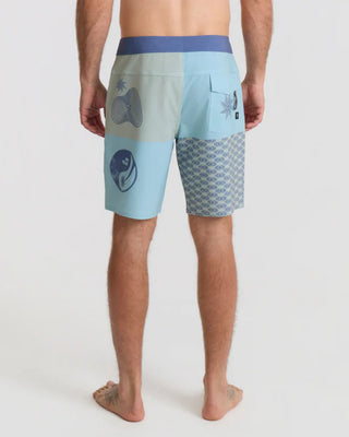 Roark Passage 18.5" Boardshorts - Hazy Blue