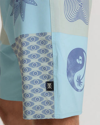 Roark Passage 18.5" Boardshorts - Hazy Blue
