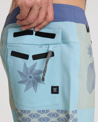 Roark Passage 18.5" Boardshorts - Hazy Blue